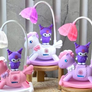 چراغ خواب کودک با طرح یونیکورن و کرومی