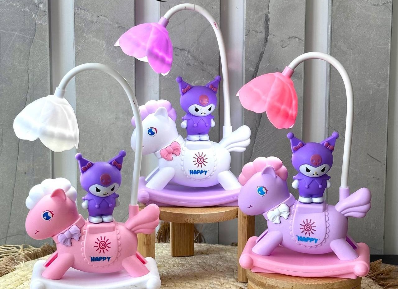 چراغ خواب کودک با طرح یونیکورن و کرومی