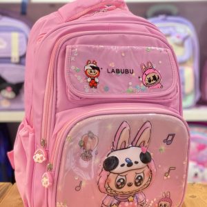 کوله پشتی کودکانه لبوبو با طرح برجسته