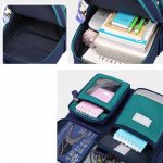 جیب‌های پر شده از وسایل در کوله لبوبو