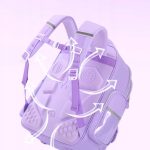 نمای پشت کوله لبوبو با طراحی ارگونومیک