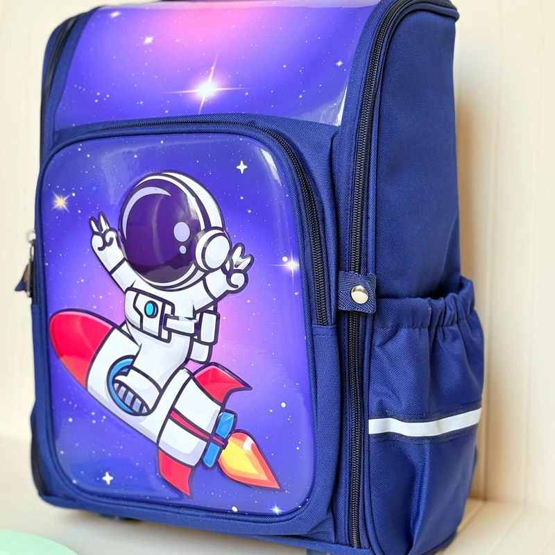 کوله پشتی مدرسه مدل صندوقی