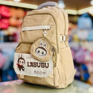 کوله پشتی مدرسه طرح لبوبو کد 8998