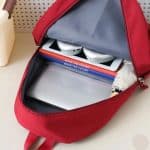 فضای داخلی کوله پشتی مدرسه لبوبو