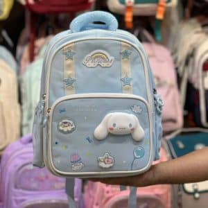 کوله مدرسه طرح سینامورول نقش برجسته اسفنجی کد 6669