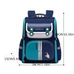 اندازه کوله مدرسه‌ای پسرانه