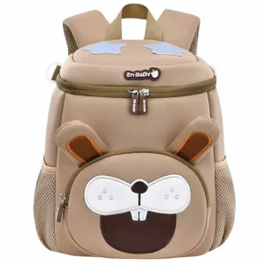 کیف کوله بچه‌گانه حیوانات 5829 کرمی