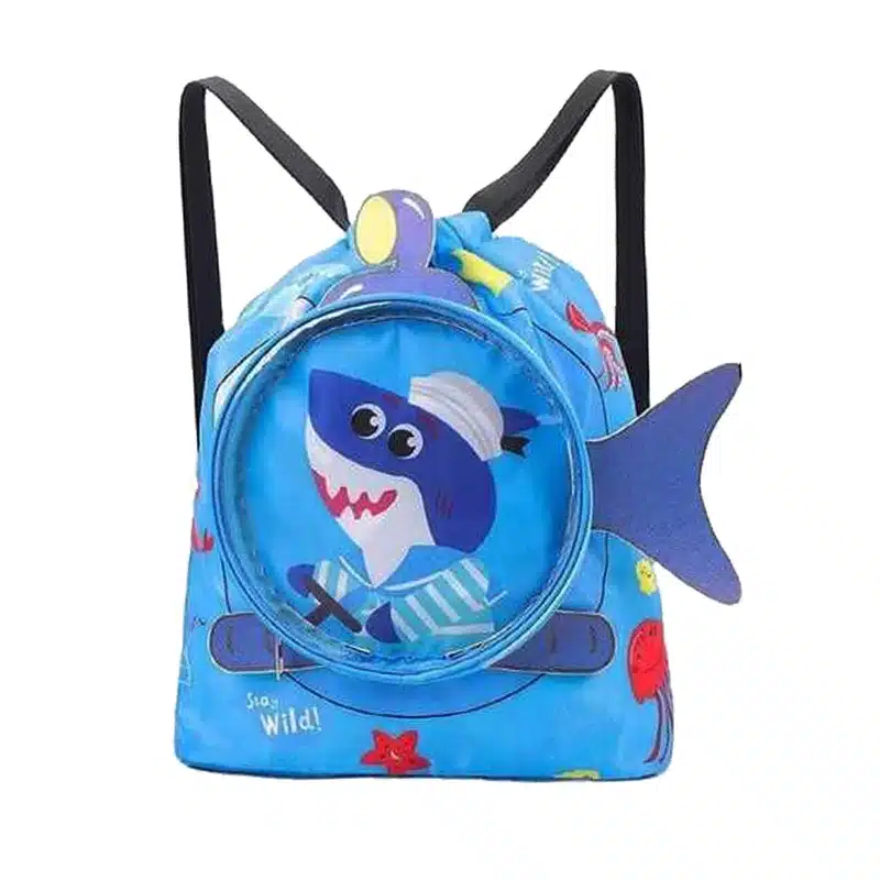 کیف شنا بچگانه طرح کوسه