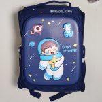 کوله فضانوردی سرمه ای پسرانه دبستانی