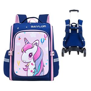 کوله پشتی مدرسه دخترانه یونیکورن کد baylor 4333