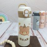 تراول ماگ طرح حیوانات فانتزی رنگ سفید