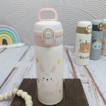 تراول ماگ طرح حیوانات فانتزی رنگ صورتی