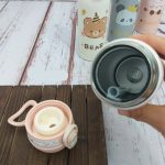 استیل ضد رنگ و نی تراول ماگ طرح حیوانات