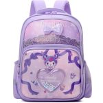 کوله پشتی دخترانه کرومی طرح قلب بالب دار