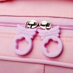 زیپ روان و محکم کوله مدرسه دخترانه با طرح آکواریمی