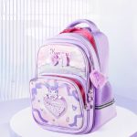 جیب های متعدد کوله پشتی فانتزی دخترانه کرومی