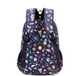 نمای پشتی کوله پشتی با طرح فضانورد