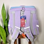 نمای پشت و ارگونومیک کوله پشتی مدل صندوقی طرح سینامورول