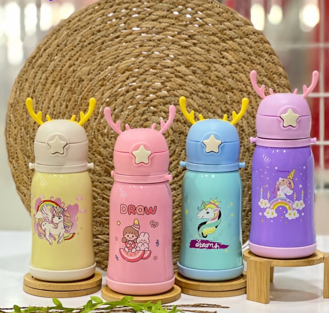 تراول ماگ استیل گوزنی فانتزی