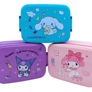 ظرف غذای دوطبقه استیل طرح کرومی