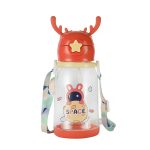 قمقمه طرح خرگوش با درب نارنجی