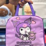 کیف غذا کرومی با دسته بنفش