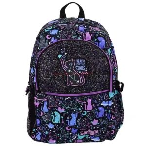 کوله پشتی بزرگ و جادار اسمیگل با طرح فانتزی گربه