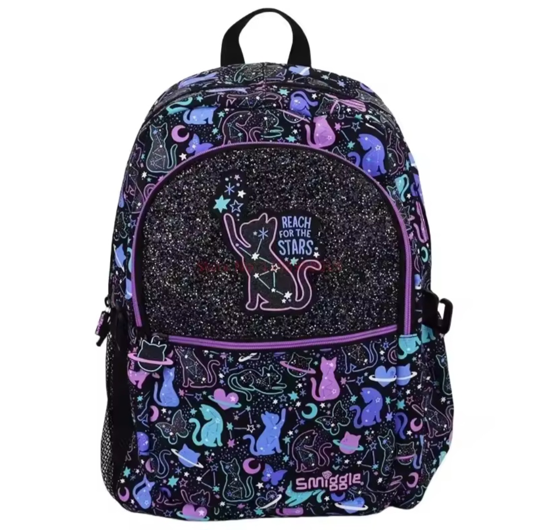 کوله پشتی بزرگ و جادار اسمیگل با طرح فانتزی گربه