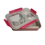 ظرف غذا استیل با درب واشردار و قفلدار