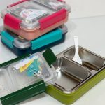 ظرف غذا همراه با قاشق سرو