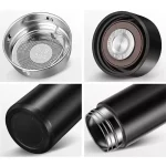 درب و صافی فلاسک دماسنج دار یونیک 0.5 لیتر