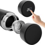 فلاسک دماسنج دار با درب پیچشی