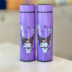 فلاسک استیل دماسنج دار طرح کرومی