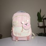 کوله پشتی صورتی فانتزی دخترانه