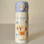 فلاسک نی دار رنگ آبی