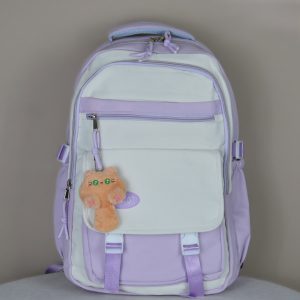 کوله فشن آرگونومی با آویز گربه کد fashion 3659