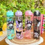 قمقمه کرومی مدل استوانه شفاف