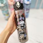 قمقمه نی دار کرومی مشکی