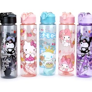 قمقمه کرومی مدل استوانه شفاف