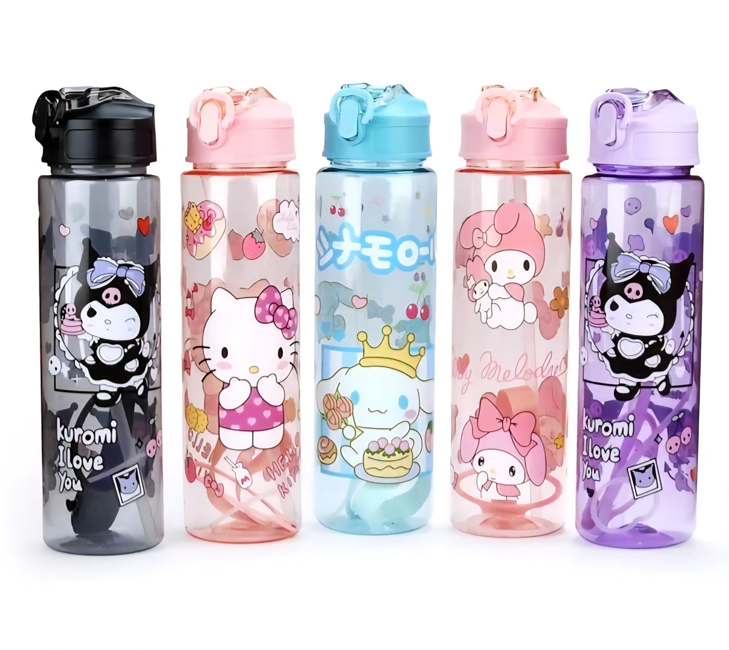 قمقمه کرومی مدل استوانه شفاف