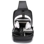 جزئیات داخلی کیف هوشمند بنج شامل جای کارت و جا کلیدی