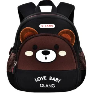 کولهپشتی بچگانه مدل تدی برند اولنگ با طرح خرسی قهوهای