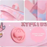 جزییات دوخت کوله پشتی دخترانه طرح یونیکورن