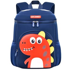 کوله پشتی بچه گانه دایناسور سورمه ای