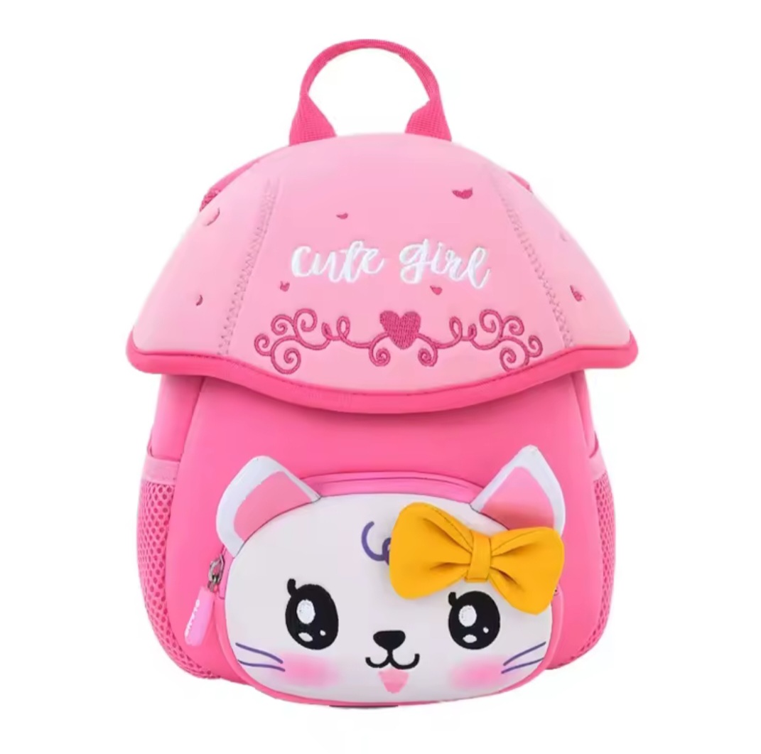 کوله‌پشتی سبک برای مهدکودک طرح گربه