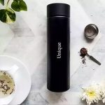 فلاسک استیل دماسنج دار 500 میل مشکی کد 5430