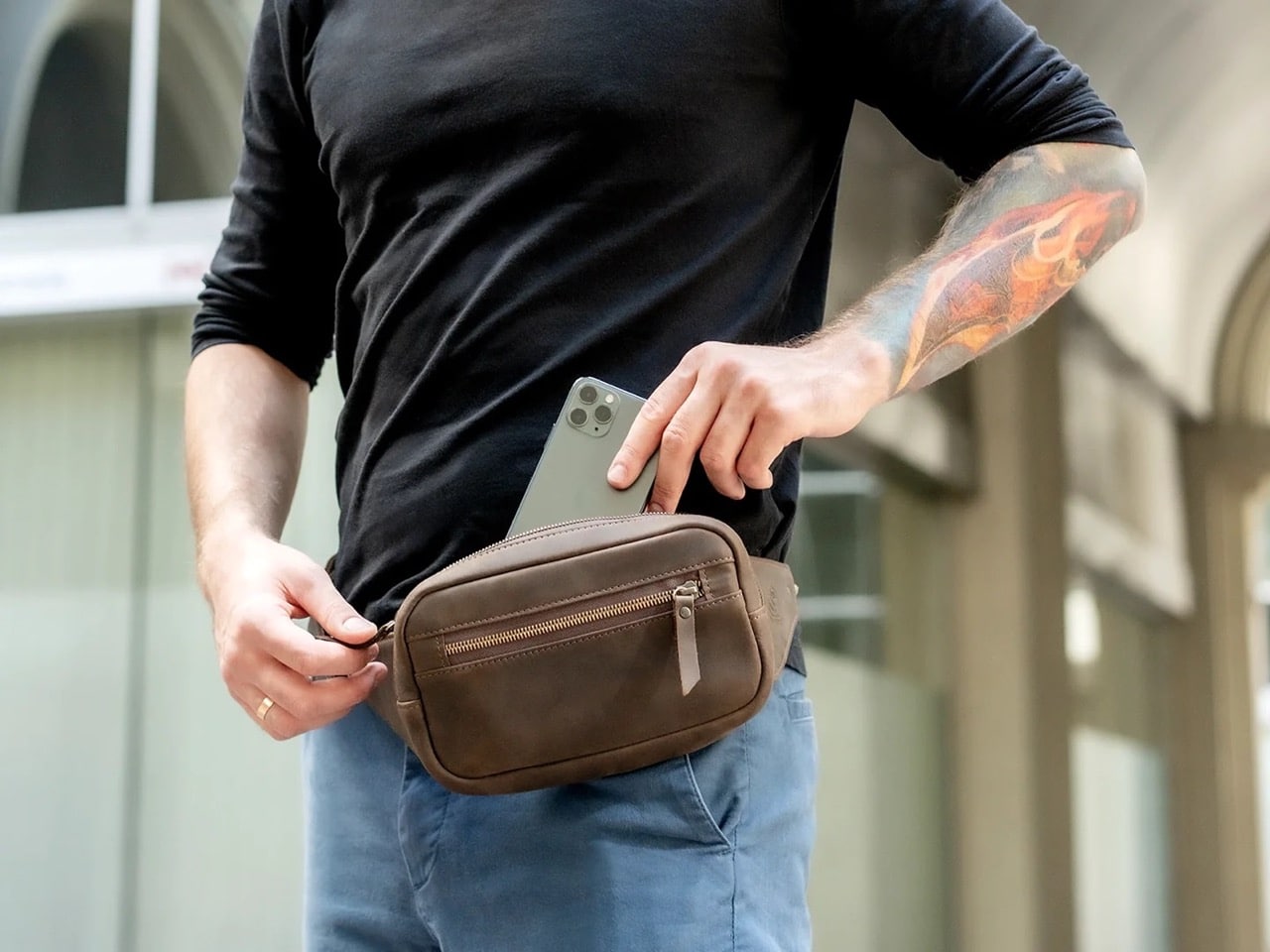 کیف کمری مردانه