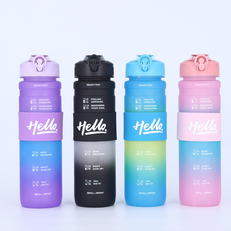 1 liter unbreakable sports flask hello 1