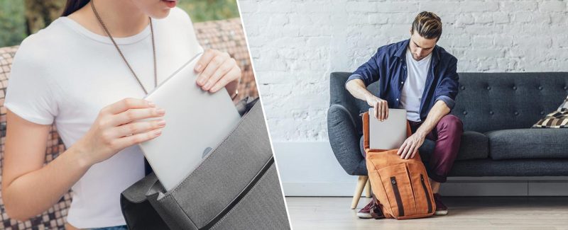 خرید کیف لپتاپ - کوله لپتاپ: دستی، دوشی یا کولهپشتی