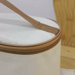 جزئیات زیپ روان و مقاوم کیف حمل لانچ باکس استیل